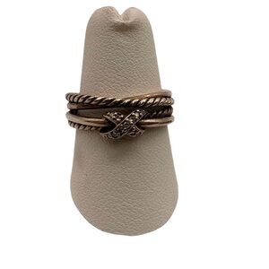 David Yurman X crossover ring